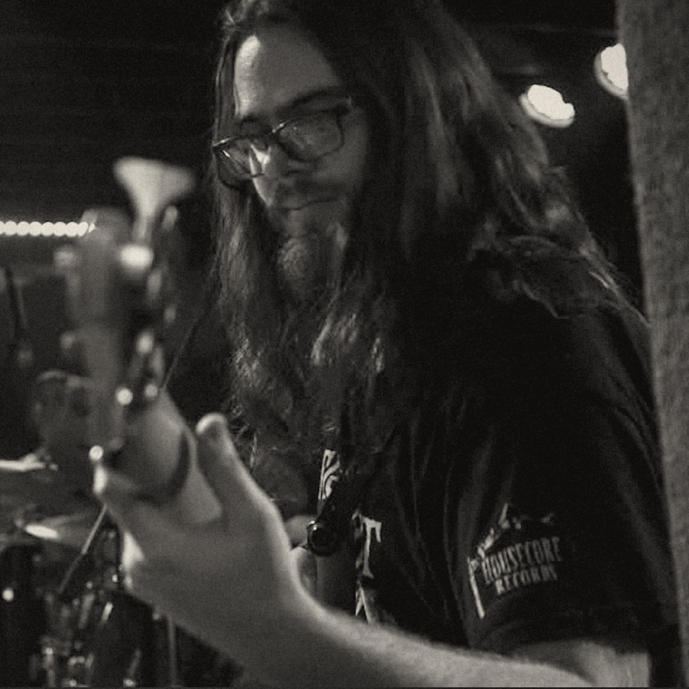Nick Benoit playing bass